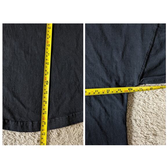 Spirit Pittsburgh Jersey Sweatshirt Mens M Black Cotton Big Back Yellow Letters - Picture 5 of 6